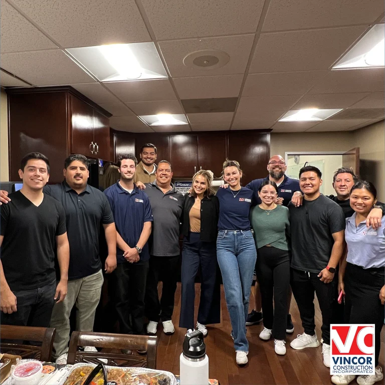 Team Photo at Vincor Construction's Spirit Week