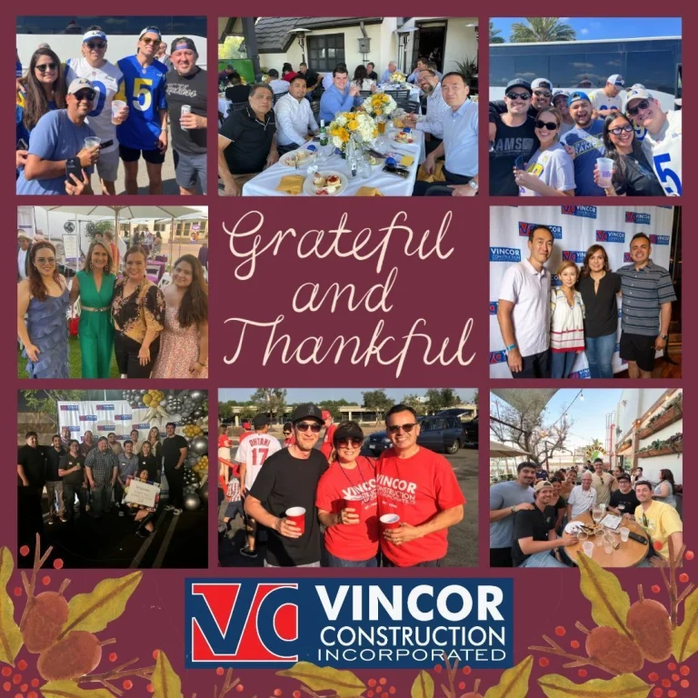 Thanksgiving at Vincor Construction Inc.